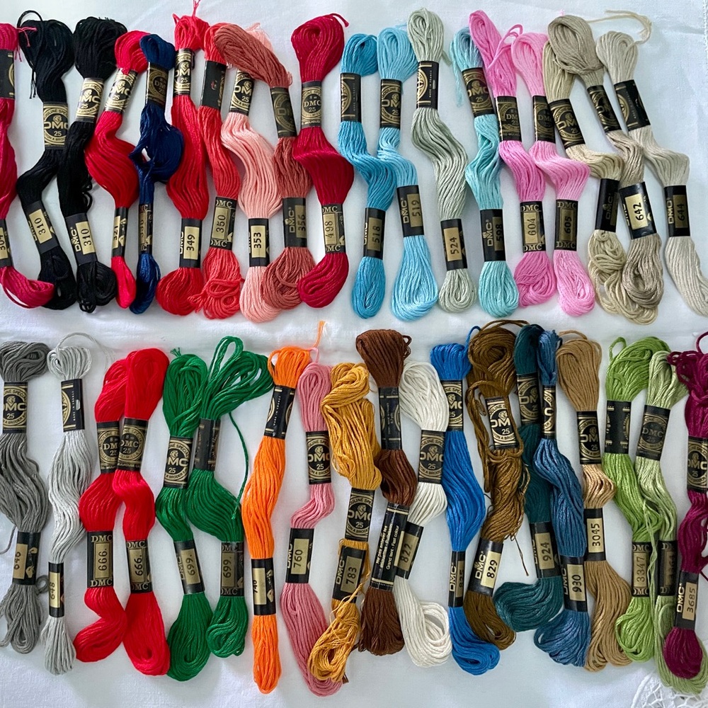 DMC Embroidery Floss 38 Skeins
